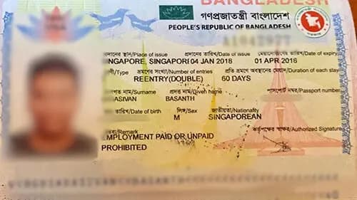 Kết quả Visa Bangladesh do Visa Viettin hỗ trợ