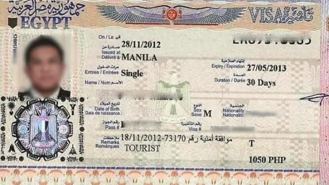 Kết quả Visa Ai Cập do Visa Viettin hỗ trợ