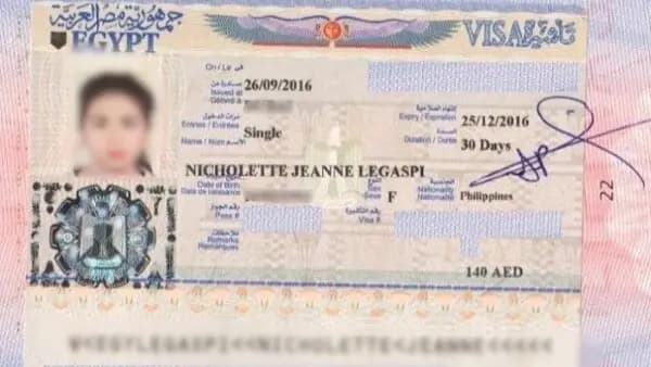 Kết quả Visa Ai Cập do Visa Viettin hỗ trợ
