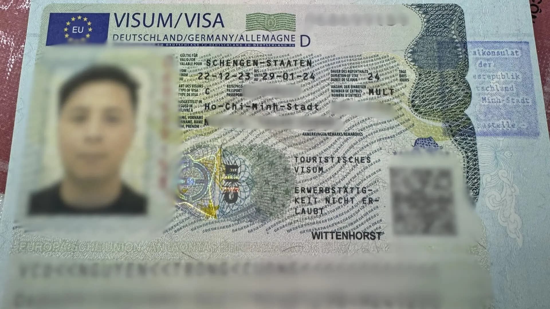 Kết quả Visa Đức do Visa Viettin hỗ trợ