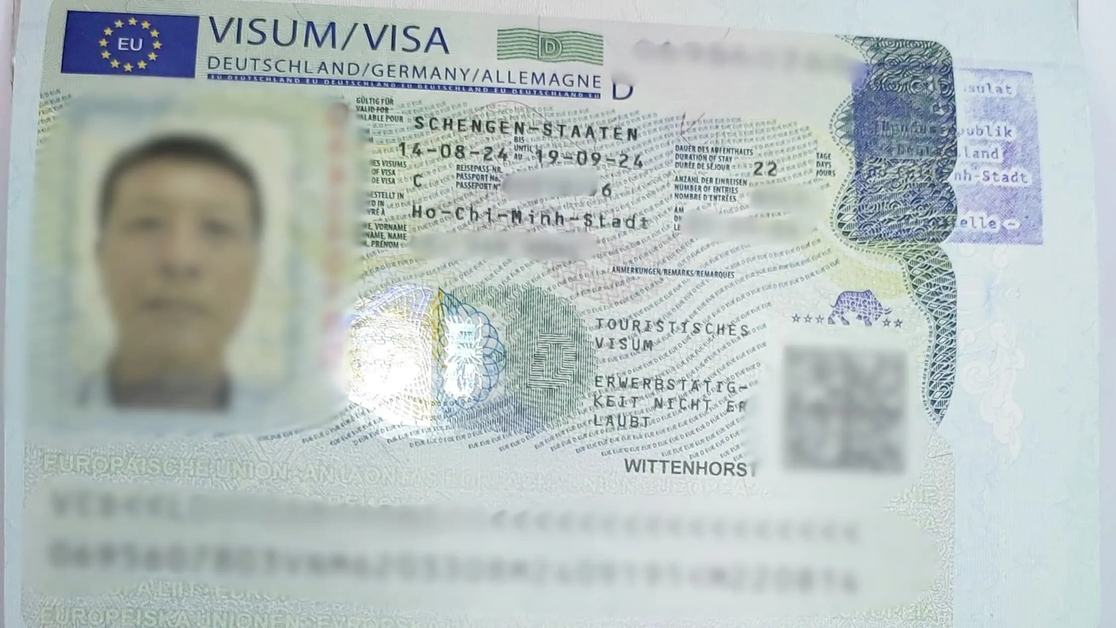 Kết quả Visa Đức do Visa Viettin hỗ trợ