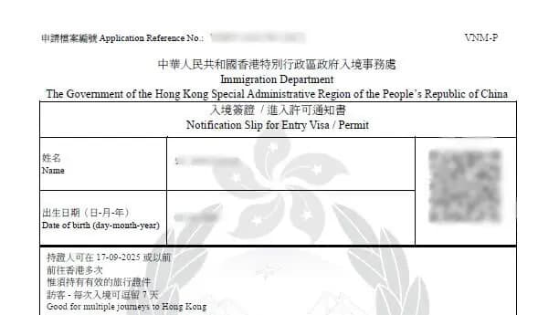 Kết quả Visa Hong Kong do Visa Viettin hỗ trợ