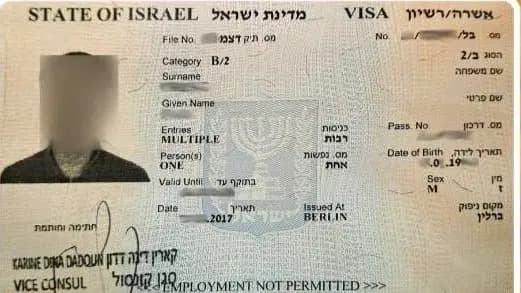Kết quả Visa Israel do Visa Viettin hỗ trợ