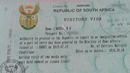Kết quả Visa Nam Phi do Visa Viettin hỗ trợ