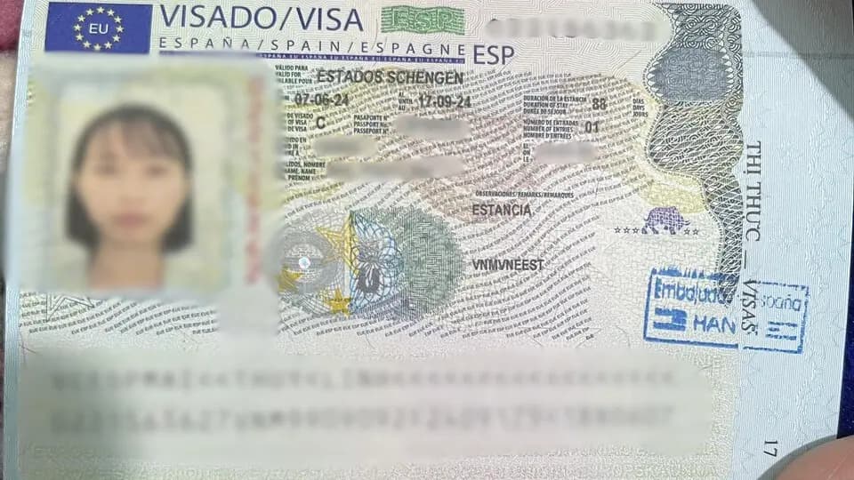 Kết quả Visa Tây Ban Nha do Visa Viettin hỗ trợ