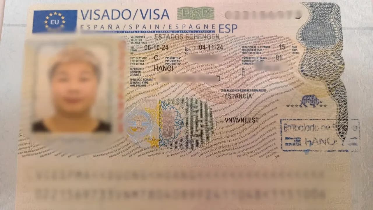 Kết quả Visa Tây Ban Nha do Visa Viettin hỗ trợ