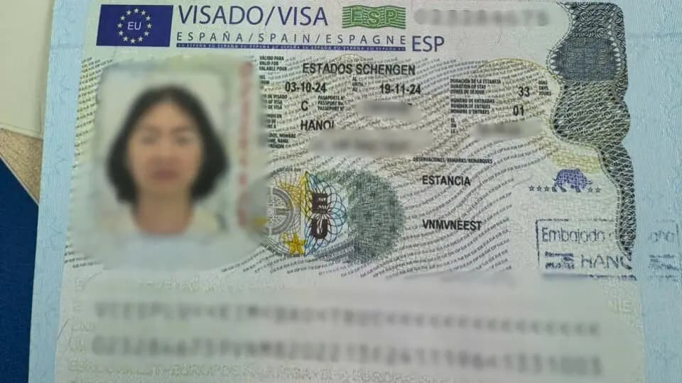 Kết quả Visa Tây Ban Nha do Visa Viettin hỗ trợ