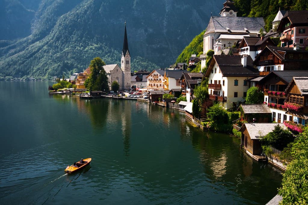Làng Hallstatt, Áo