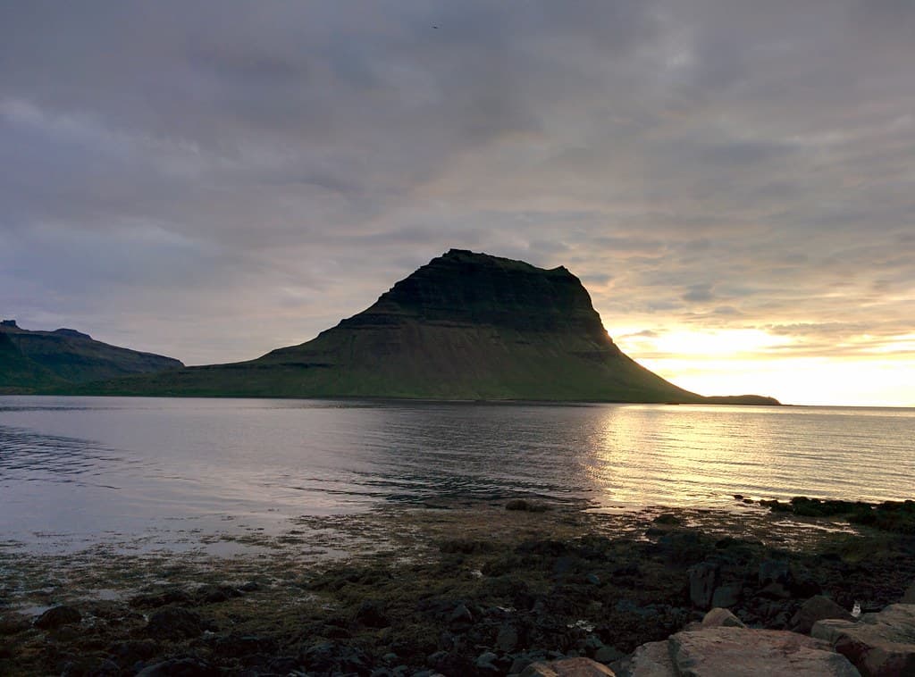 Núi Kirkjufell, Iceland