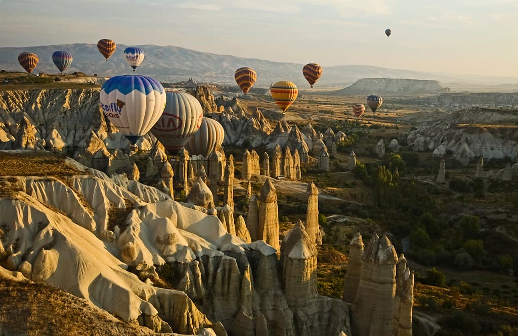 Khinh khí cầu Cappadocia, Thổ Nhĩ Kỳ
